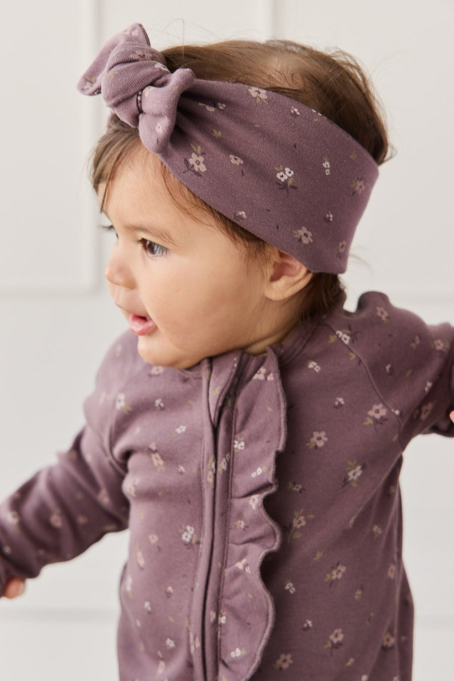 Organic Cotton Melanie Onepiece - Goldie Huckleberry Large Childrens Onepiece from Jamie Kay Australia