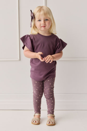 Pima Cotton Leah Top - Blackberry Childrens Top from Jamie Kay Australia