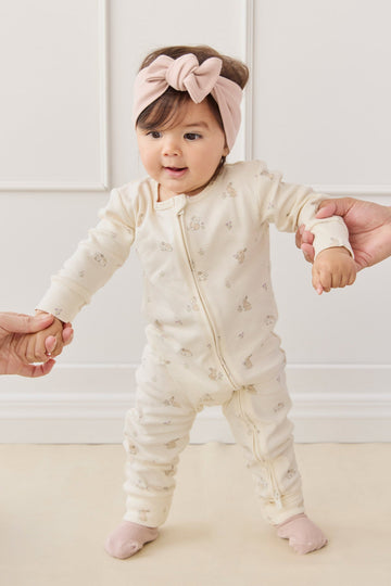 Organic Cotton Reese Zip Onepiece - Pennys Baby Friends Childrens Pyjama from Jamie Kay Australia