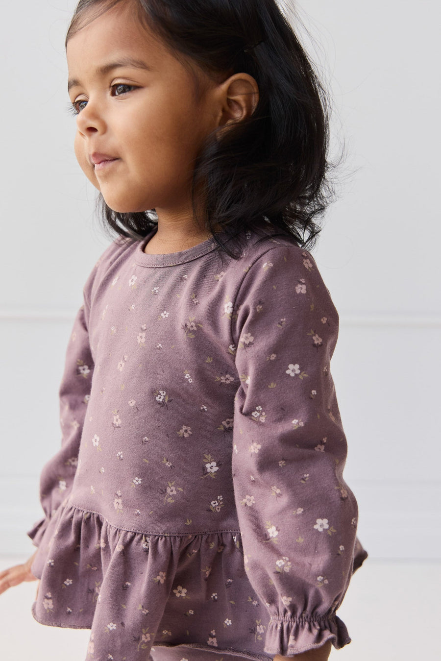 Organic Cotton Bailey Top - Goldie Huckleberry Large Childrens Top from Jamie Kay Australia