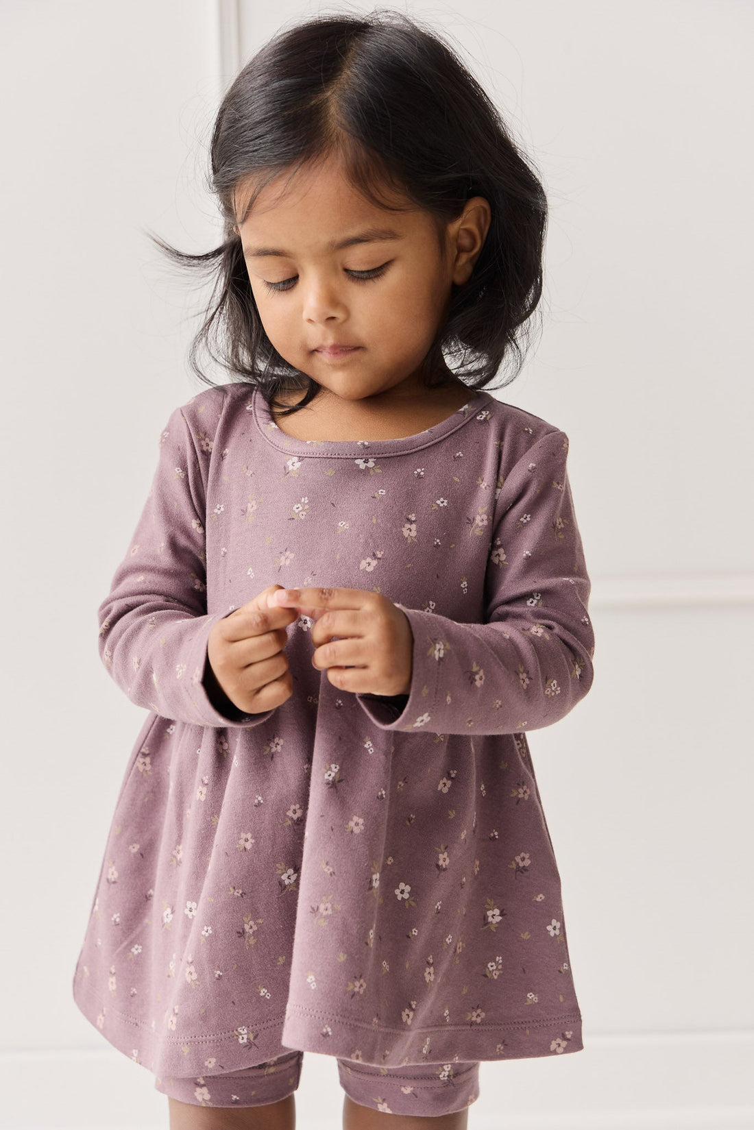 Organic Cotton Sage Top - Goldie Huckleberry Large Childrens Top from Jamie Kay Australia