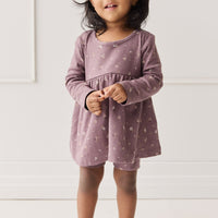 Organic Cotton Sage Top - Goldie Huckleberry Large Childrens Top from Jamie Kay Australia