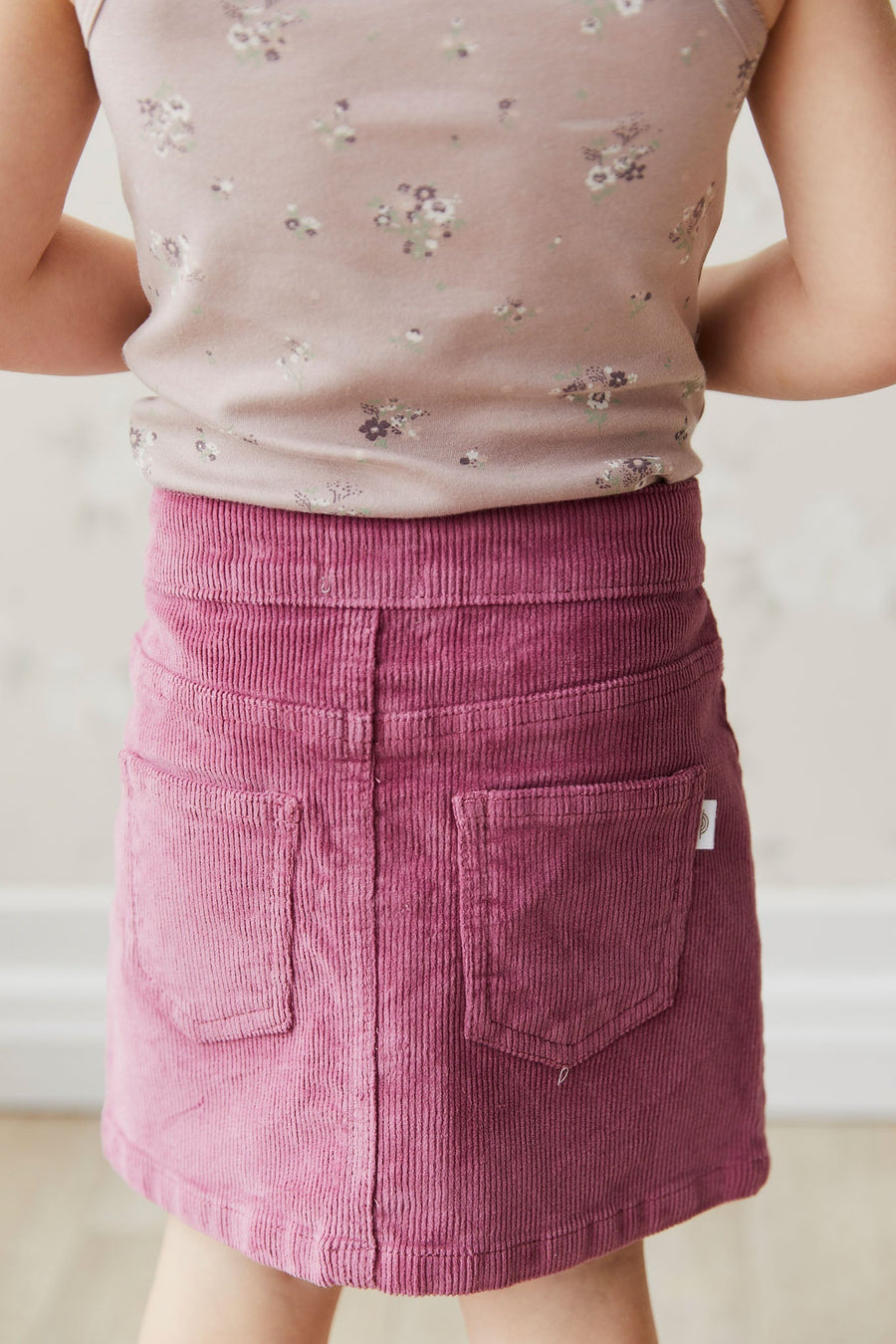 Alexis Cord Skirt - Dhalia Childrens Skirt from Jamie Kay Australia