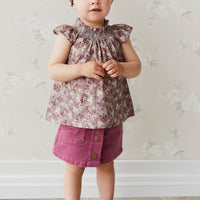 Alexis Cord Skirt - Dhalia Childrens Skirt from Jamie Kay Australia