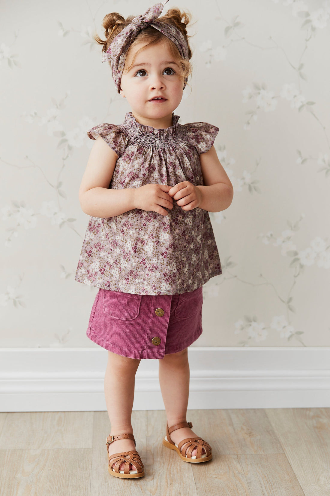 Alexis Cord Skirt - Dhalia Childrens Skirt from Jamie Kay Australia