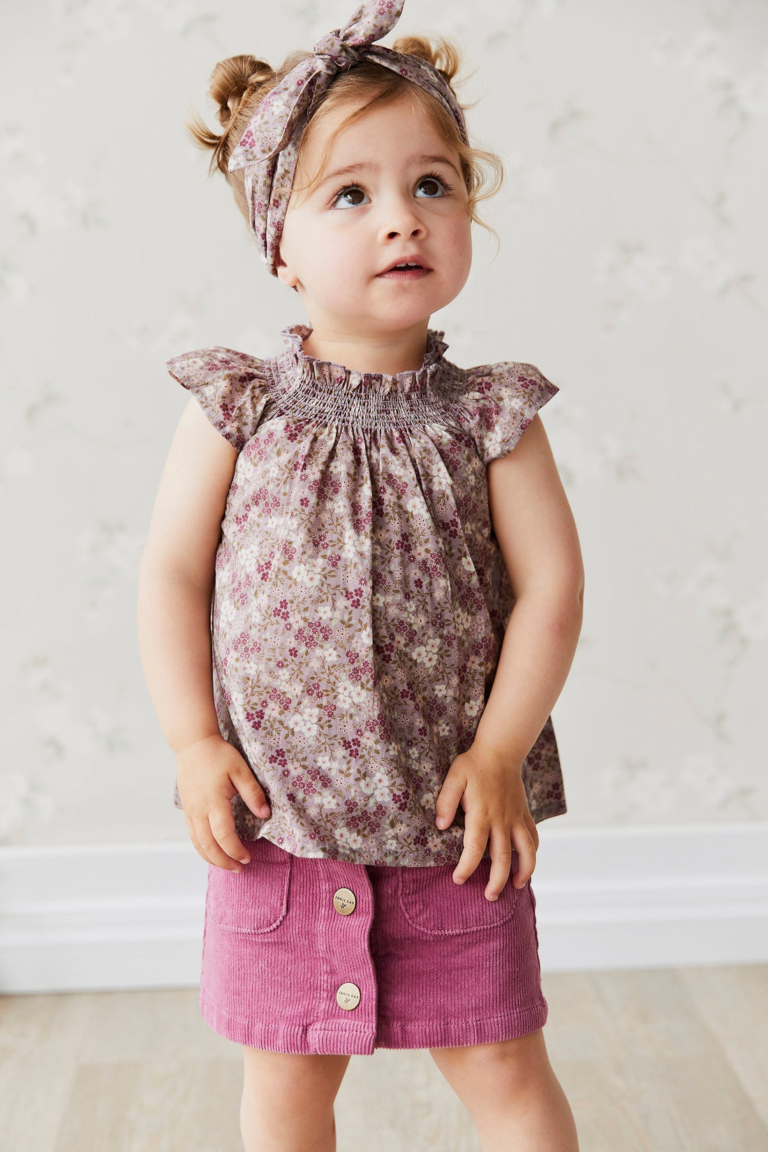 Alexis Cord Skirt - Dhalia Childrens Skirt from Jamie Kay Australia