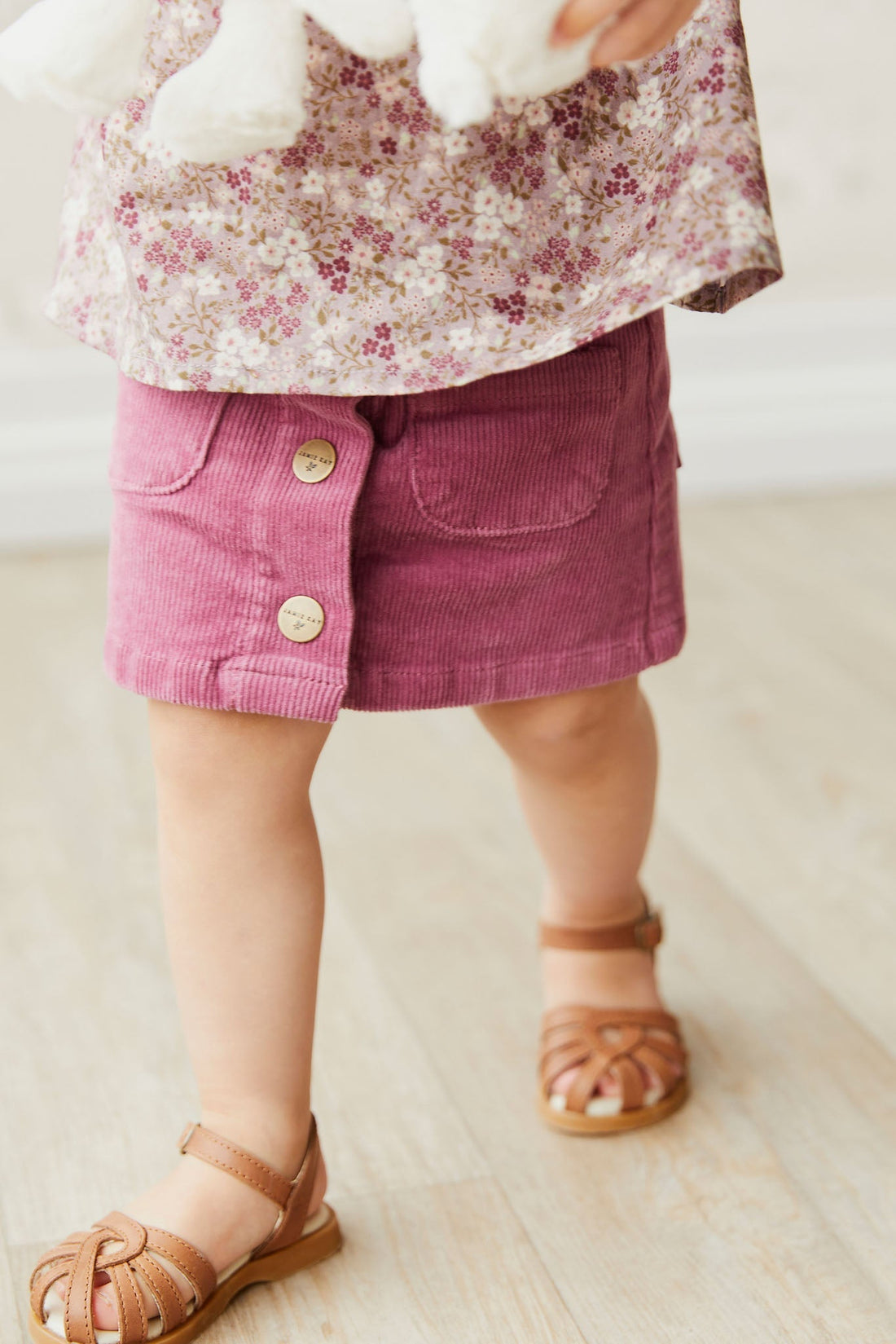 Alexis Cord Skirt - Dhalia Childrens Skirt from Jamie Kay Australia