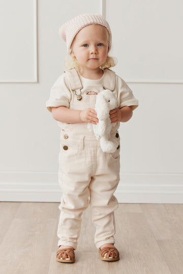 Jordie Overall - Powder Pink/Egret Childrens Overall from Jamie Kay Australia