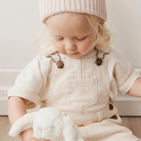 Jordie Overall - Powder Pink/Egret Childrens Overall from Jamie Kay Australia