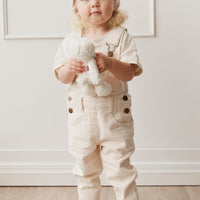 Jordie Overall - Powder Pink/Egret Childrens Overall from Jamie Kay Australia