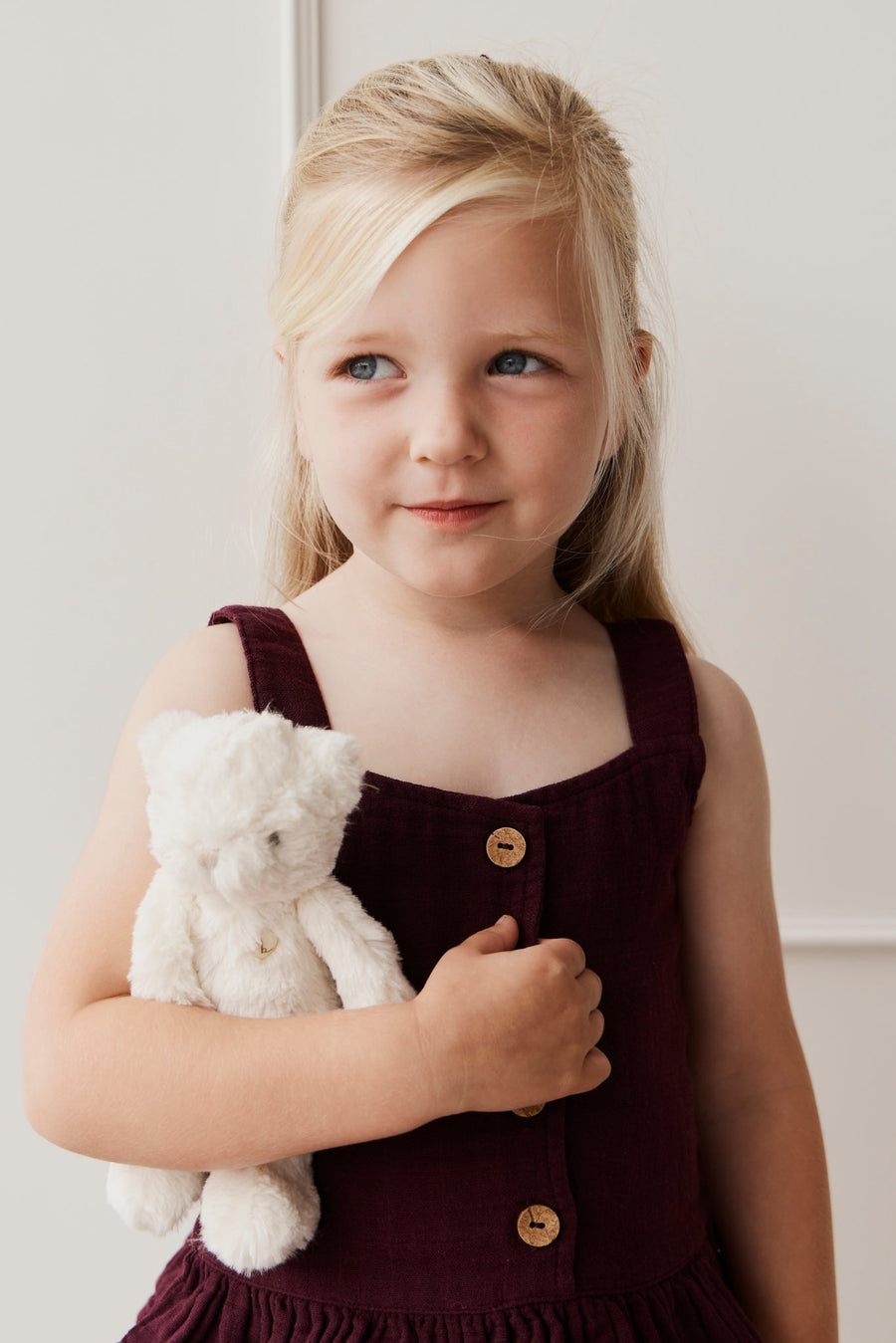 Organic Cotton Muslin Indie Top - Fig Childrens Top from Jamie Kay Australia