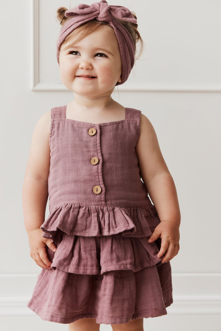 Organic Cotton Muslin Headband - Twilight Childrens Headband from Jamie Kay Australia