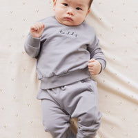 Organic Cotton Jalen Track Pant - Dawn Childrens Pant from Jamie Kay Australia