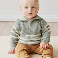 Austin Woven Pant - Clove Childrens Pant from Jamie Kay Australia