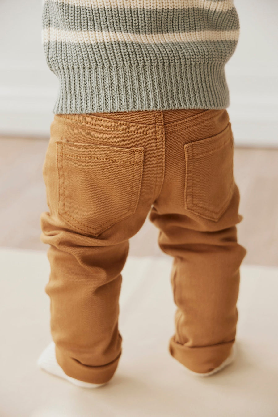 Austin Woven Pant - Clove Childrens Pant from Jamie Kay Australia