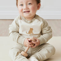 Organic Cotton Tao Sweatshirt - Honeydew Childrens Sweatshirt from Jamie Kay Australia