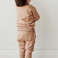 Organic Cotton Jalen Track Pant - Mountain Childrens Pant from Jamie Kay Australia