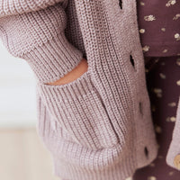 Siena Cardigan - Twilight Marle Childrens Cardigan from Jamie Kay Australia