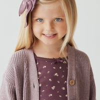 Siena Cardigan - Twilight Marle Childrens Cardigan from Jamie Kay Australia