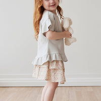 Organic Cotton Heidi Skirt - Fifi Floral Childrens Skirt from Jamie Kay Australia