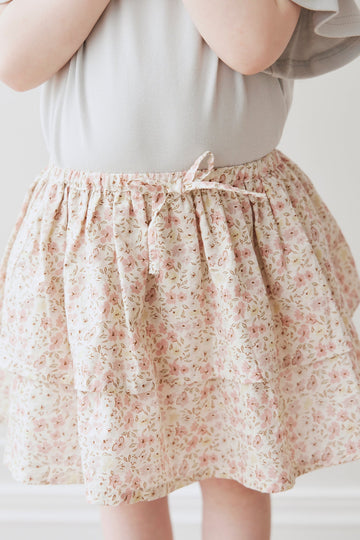 Organic Cotton Heidi Skirt - Fifi Floral Childrens Skirt from Jamie Kay Australia