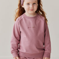 Organic Cotton Morgan Track Pant - Lillium Childrens Pant from Jamie Kay Australia