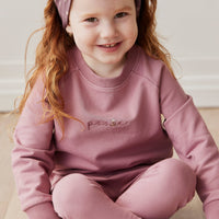 Organic Cotton Morgan Track Pant - Lillium Childrens Pant from Jamie Kay Australia