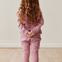 Organic Cotton Morgan Track Pant - Lillium Childrens Pant from Jamie Kay Australia