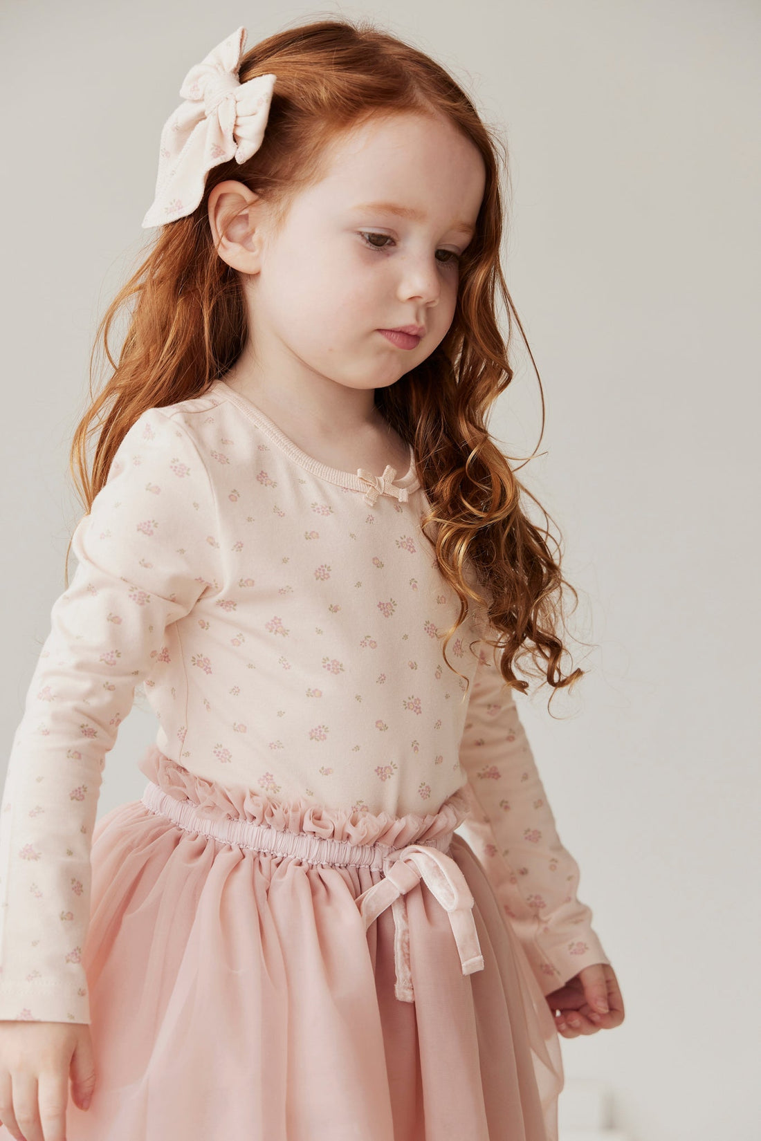 Organic Cotton Bridget Long Sleeve Top - Irina Shell Childrens Top from Jamie Kay Australia