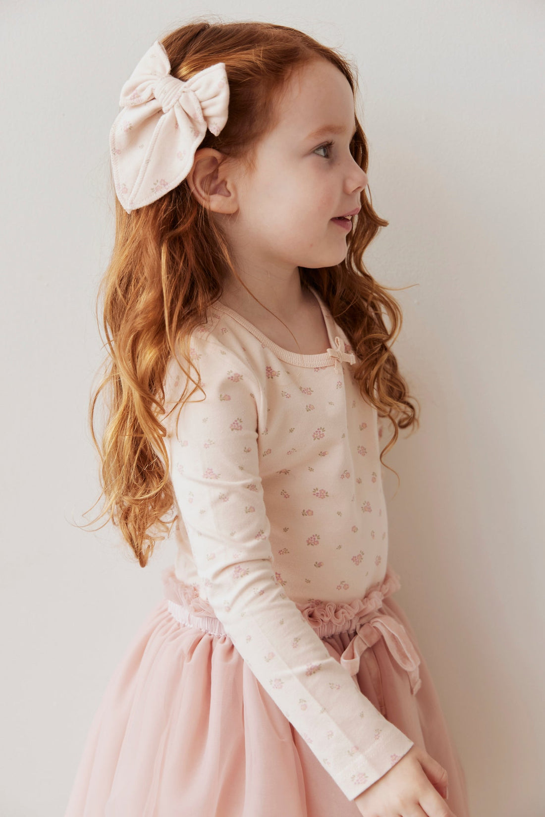 Organic Cotton Bridget Long Sleeve Top - Irina Shell Childrens Top from Jamie Kay Australia