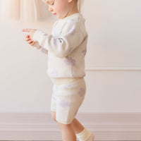 Classic Rib Sock - Luna Childrens Sock from Jamie Kay Australia