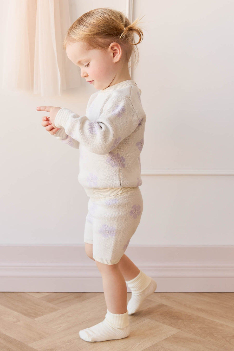 Classic Rib Sock - Luna Childrens Sock from Jamie Kay Australia