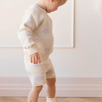 Classic Rib Sock - Luna Childrens Sock from Jamie Kay Australia