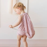 Swim Bag - Mon Amour Rose Large Childrens Swimwear from Jamie Kay Australia