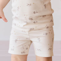 Organic Cotton Everyday Bike Short - Playful Kittens Childrens Short from Jamie Kay Australia