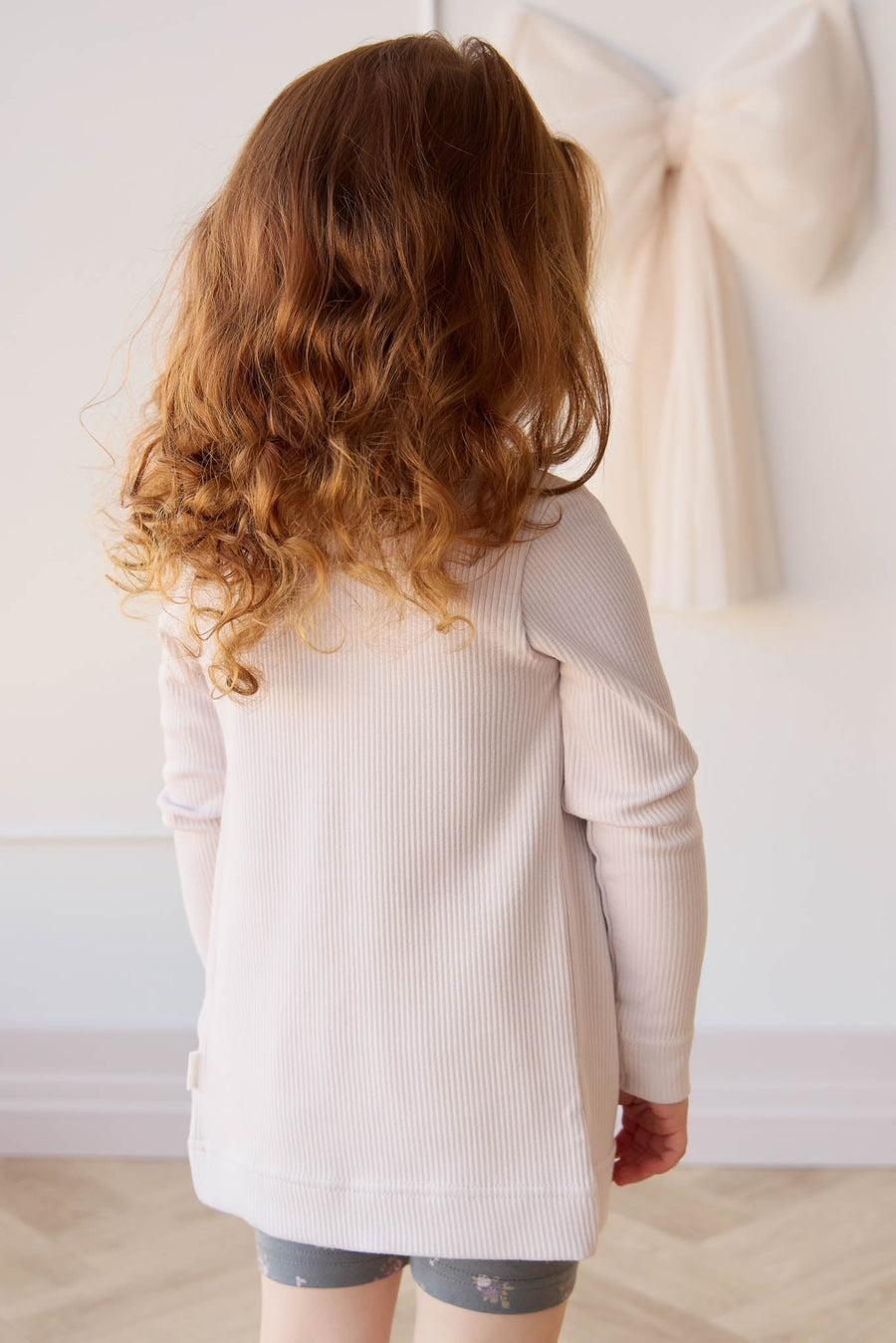 Organic Cotton Modal Cardigan - Luna Childrens Cardigan from Jamie Kay Australia