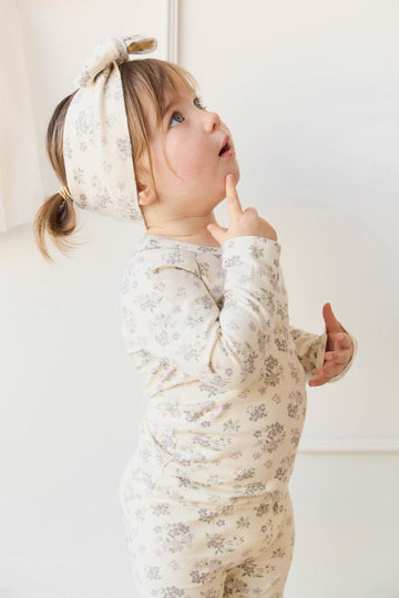 Organic Cotton Long Sleeve Top - Selena Tofu Childrens Top from Jamie Kay Australia