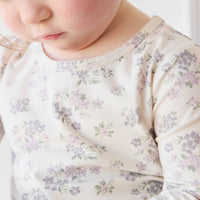 Organic Cotton Long Sleeve Top - Selena Tofu Childrens Top from Jamie Kay Australia