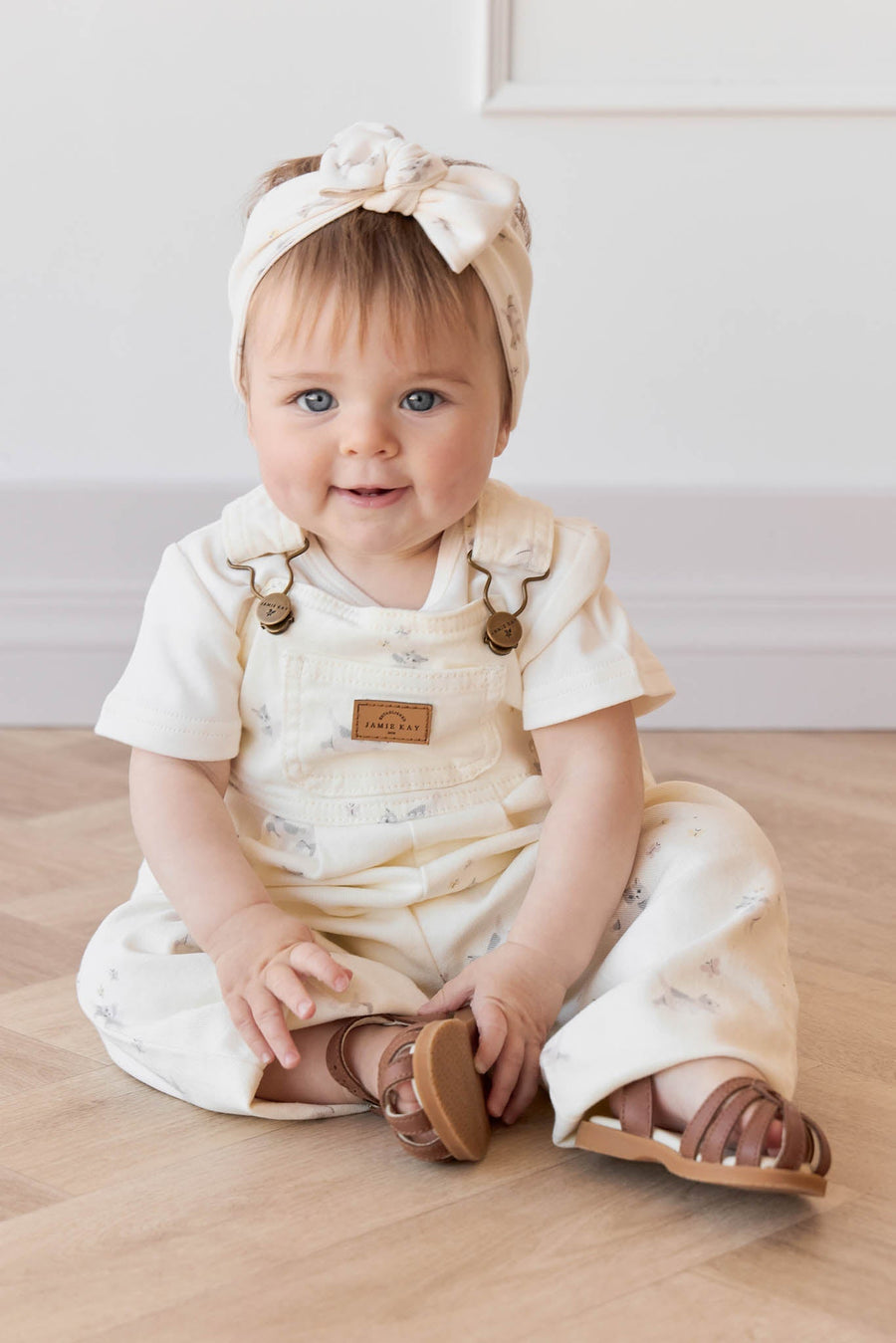 Organic Cotton Headband - Playful Kittens Childrens Headband from Jamie Kay Australia