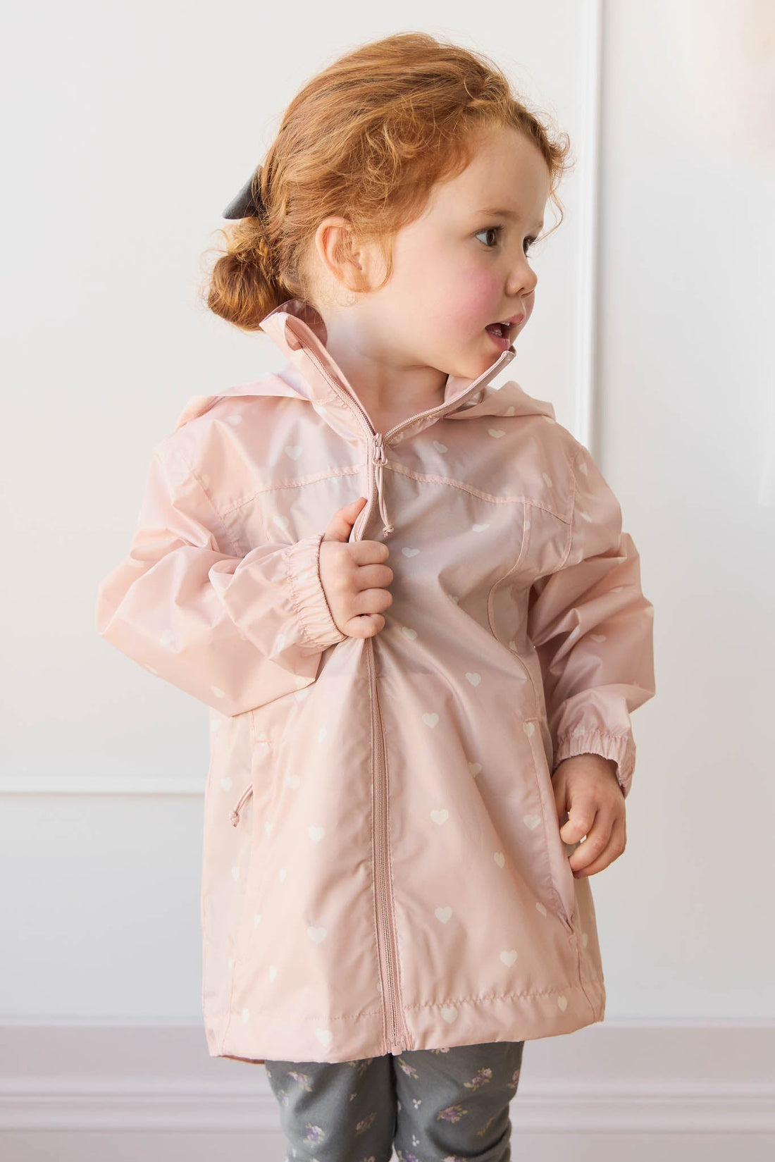 Avery Jacket - Mon Amour Rose Large Childrens Jacket from Jamie Kay Australia