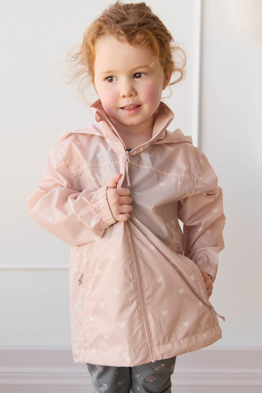 Avery Jacket - Mon Amour Rose Large Childrens Jacket from Jamie Kay Australia