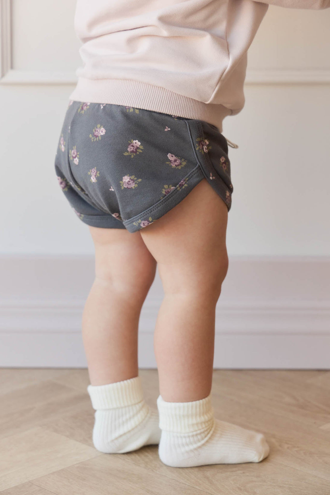 Organic Cotton Ivy Shortie - Simone Lava Childrens Short from Jamie Kay Australia