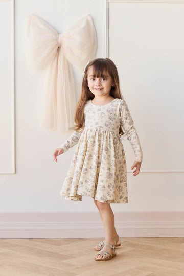 Organic Cotton Tallulah Dress - Selena Tofu Childrens Dress from Jamie Kay Australia