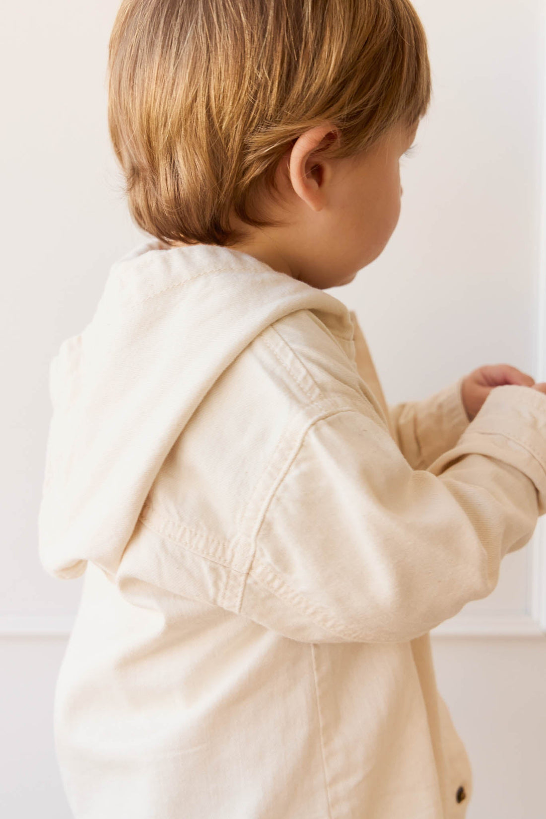 Blair Jacket - Natural Childrens Jacket from Jamie Kay Australia