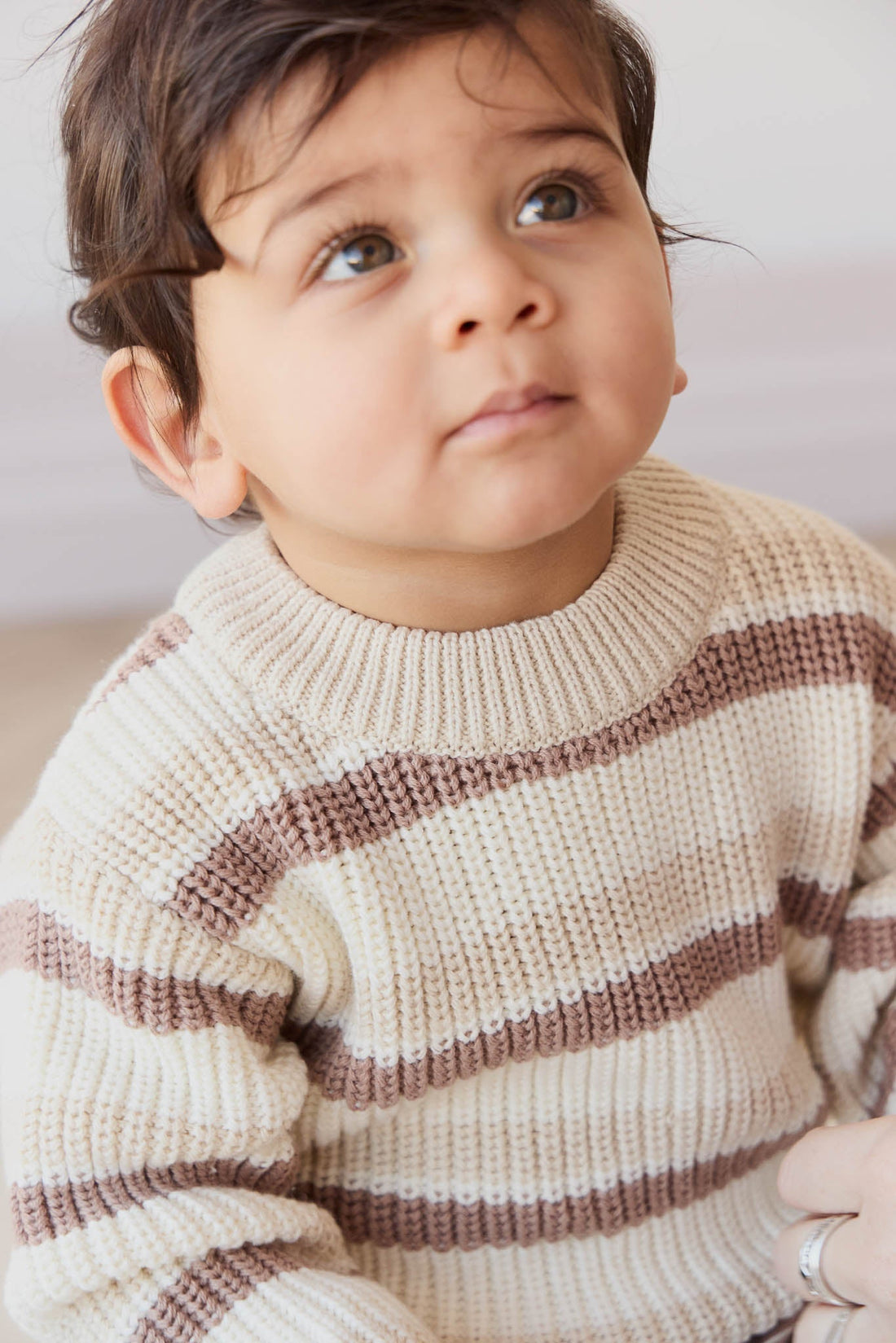 Leon Jumper - Jacapo Stripe Childrens Jumper from Jamie Kay Australia