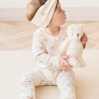 Organic Cotton Everyday Legging - Playful Kittens Childrens Legging from Jamie Kay Australia