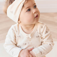 Organic Cotton Long Sleeve Bodysuit - Playful Kittens Childrens Bodysuit from Jamie Kay Australia