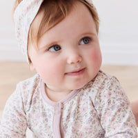 Organic Cotton Maple Onepiece - Fifi Lilac Childrens Onepiece from Jamie Kay Australia