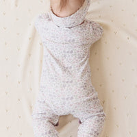 Organic Cotton Maple Onepiece - Fifi Lilac Childrens Onepiece from Jamie Kay Australia