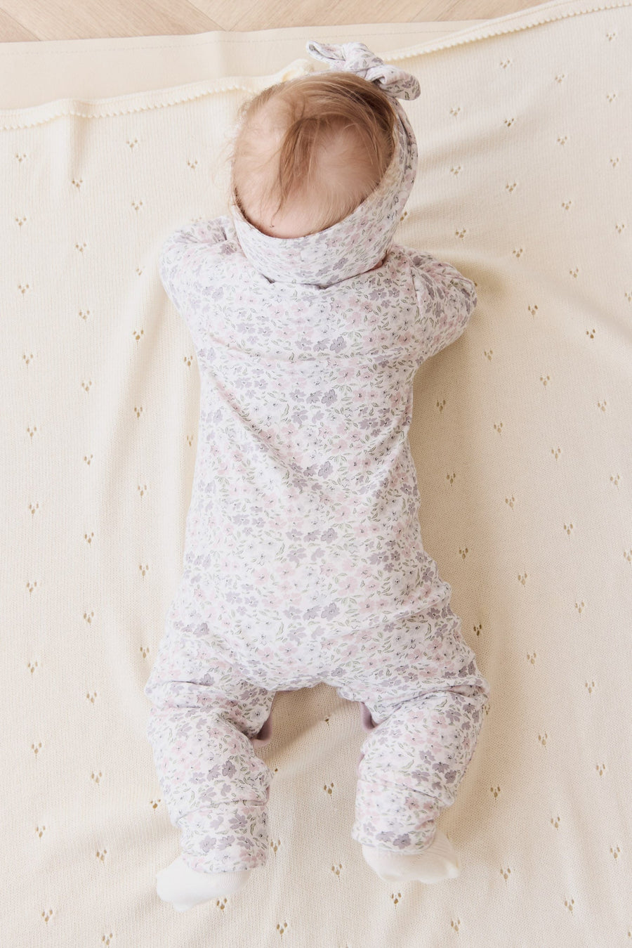 Organic Cotton Maple Onepiece - Fifi Lilac Childrens Onepiece from Jamie Kay Australia